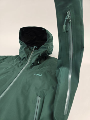 Kangri GTX Jacket Wmns Green Slate Size 16