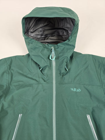 Kangri GTX Jacket Wmns Green Slate Size 16