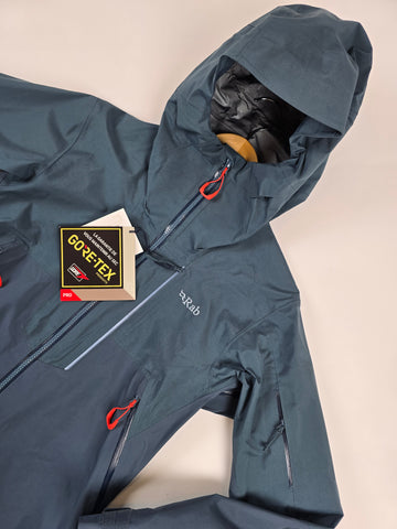 Rab Khroma Latok GTX Jacket Wmns orion Blue Size 10
