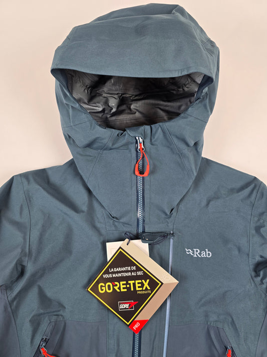 Rab Khroma Latok GTX Jacket Wmns orion Blue Size 10