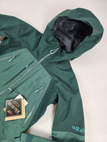 Rab Khroma Diffract Jacket Green Slate Dames 10 S