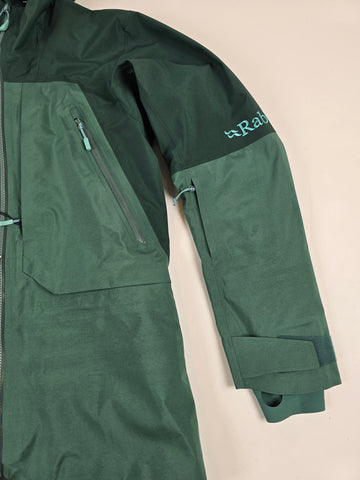 Rab Khroma Diffract Jacket Green Slate Dames 10 S