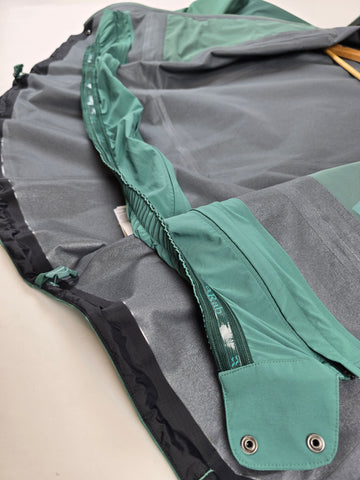 Rab Khroma Diffract Jacket Green Slate Dames 10 S