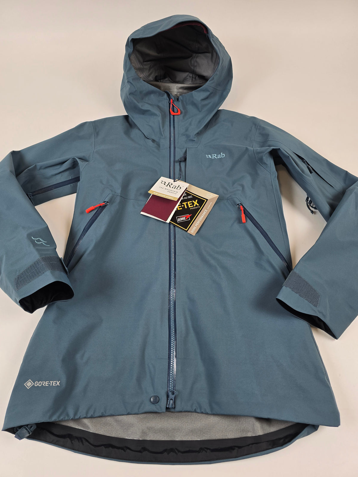 Rab Khroma Diffuse GTX Jacket Wmns Orion Blue Size 10