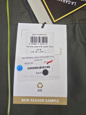 Rab Khroma Latok GTX Jacket Army Medium