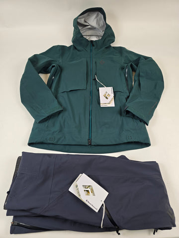 Black Diamond Factor Hardshell Ski Set Nieuw Dames S