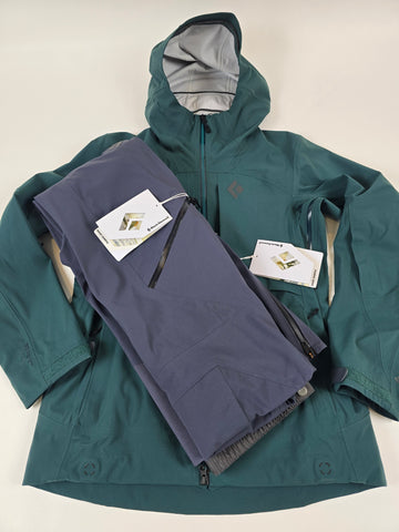 Black Diamond Factor Hardshell Ski Set Nieuw Dames S