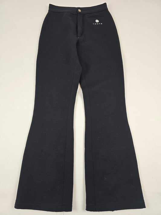 Lutha Skibroek softshell zwart XS