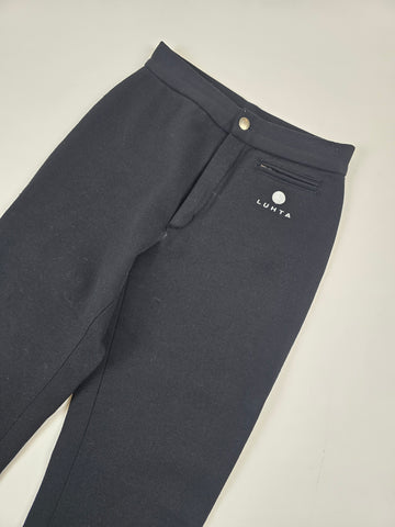 Lutha Skibroek softshell zwart XS