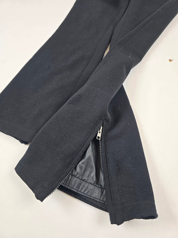 Lutha Skibroek softshell zwart XS