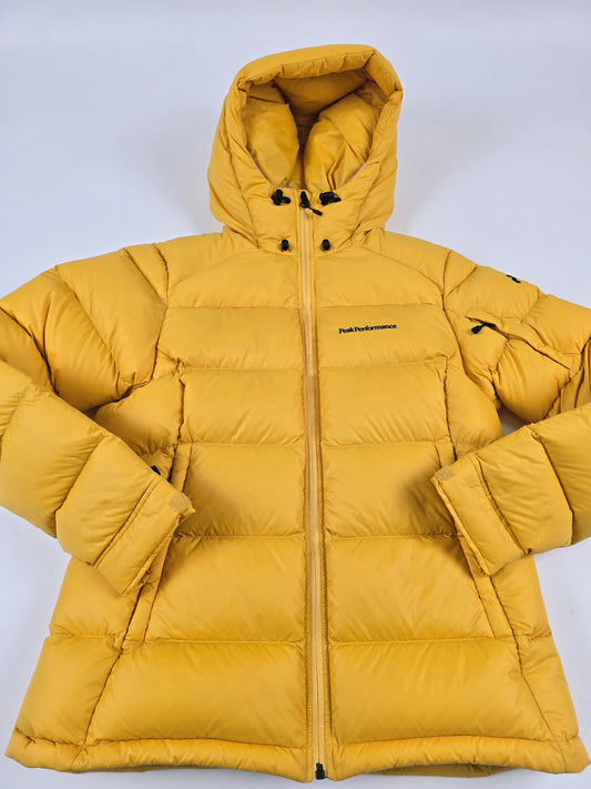Peak Performance Frost Down Jackt Geel Zgan! Dames S