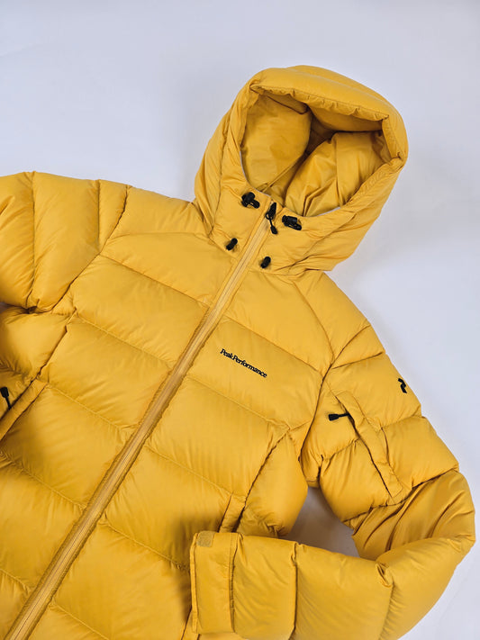 Peak Performance Frost Down Jackt Geel Zgan! Dames S