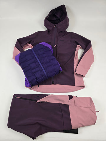 Peak Performance Aventurer Softshell Ski Set Dames S