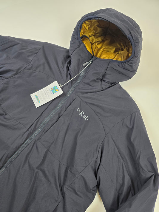 Rab Xenair Alpine Jacket Black Gold Heren L