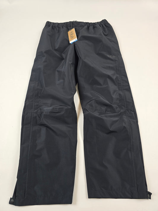 Rab Downpour pants w black Dames L