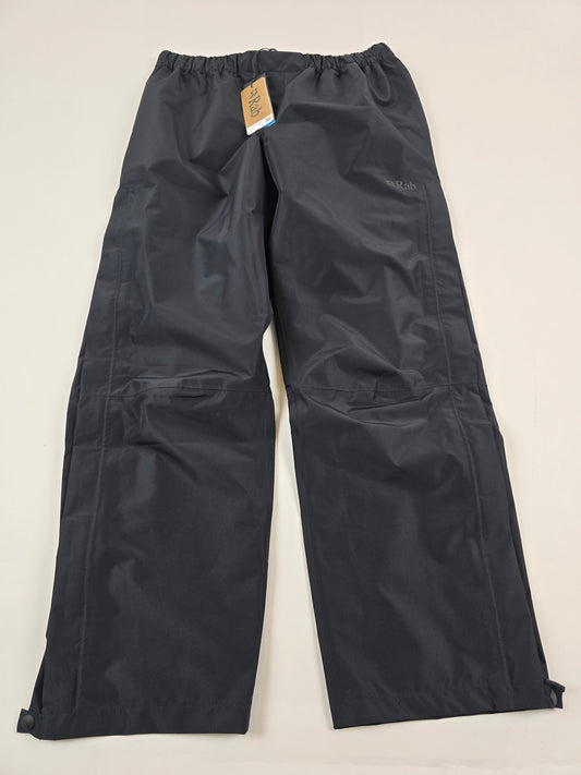 Rab Downpour pants w black Dames L