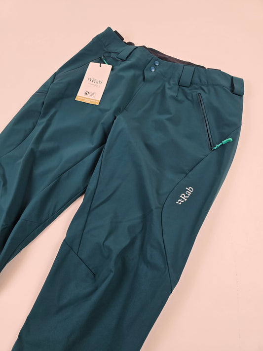 Rab Ascendor Pants Sagano green Dames 12