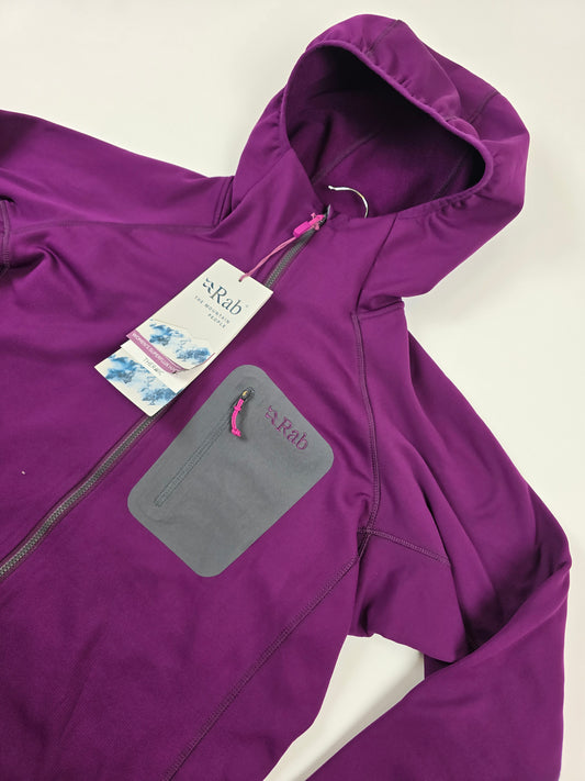 Rab Superflux Hoody Berry Dames XL