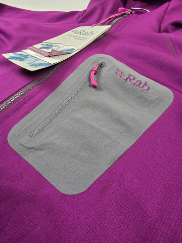 Rab Superflux Hoody Berry Dames XL
