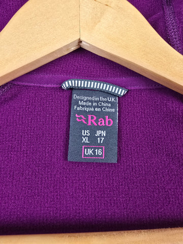 Rab Superflux Hoody Berry Dames XL