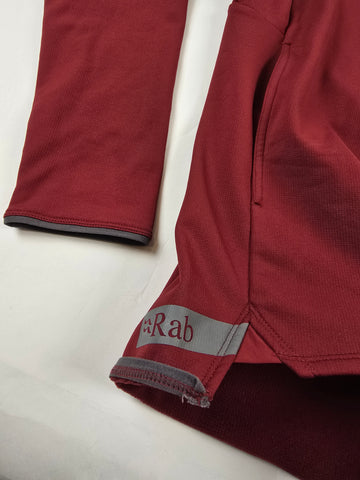 Rab Radian Hoody Oxblood Red Heren M