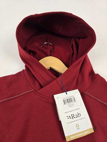 Rab Radian Hoody Oxblood Red Heren M