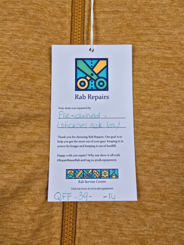 Rab Nexus Full Zip Geel Dames L