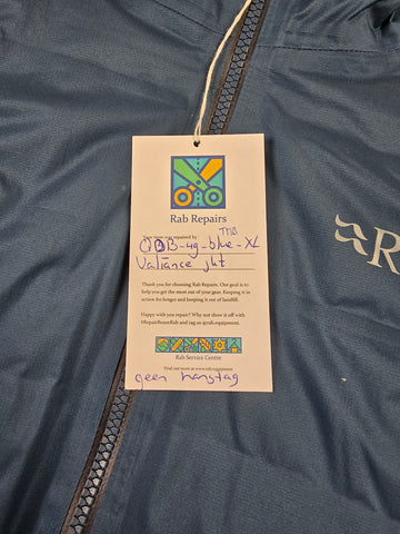 Rab Valiance Jacket Orion Blue Heren XL