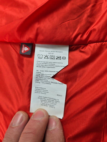 Rab Xenair Alpine Jacket Orion Blue Dames M