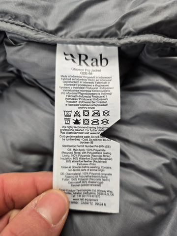 Rab Repairs Glacion Pro Jacket Deep Ink Heren M
