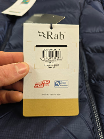 Rab Incline Pants Beluga Dames S