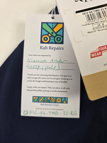 Torque Mountain Pants Tempest Blue Heren M