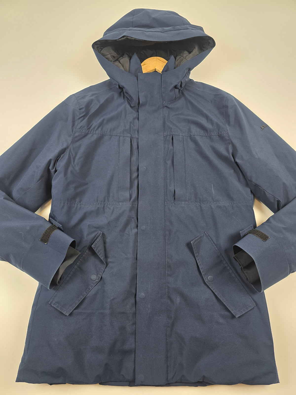 J.Lindeberg Winterjas Blauw Heren M