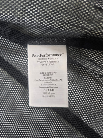 Peak Performance Regenjas Groen Dames S