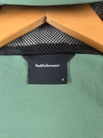 Peak Performance Regenjas Groen Dames S