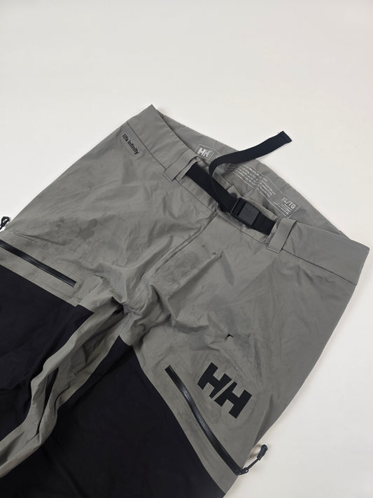 Helly Hansen hardshell SkiBroek zwart grijs Heren XL