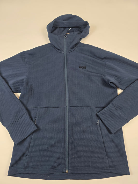 Helly Hansen evolved air hooded midlayer navy Heren L
