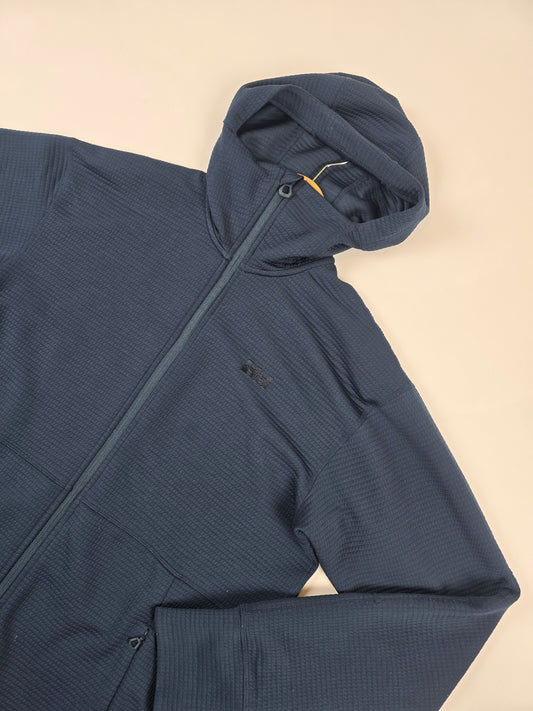 Helly Hansen evolved air hooded midlayer navy Heren L