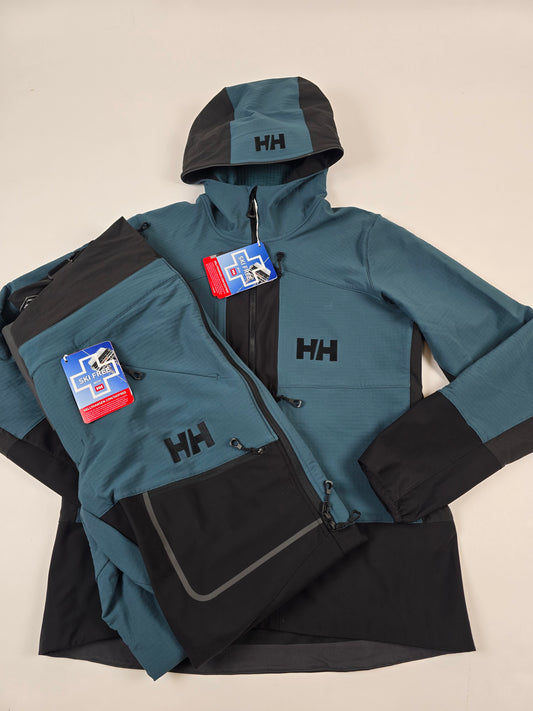Helly Hansen Odin softshell bc dark creek skipak nieuw Heren Jas L broek XL