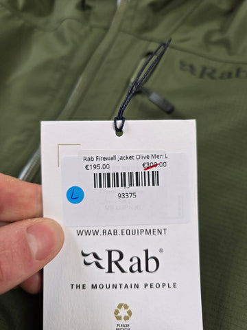 Rab Firewall Jacket Olive Men L