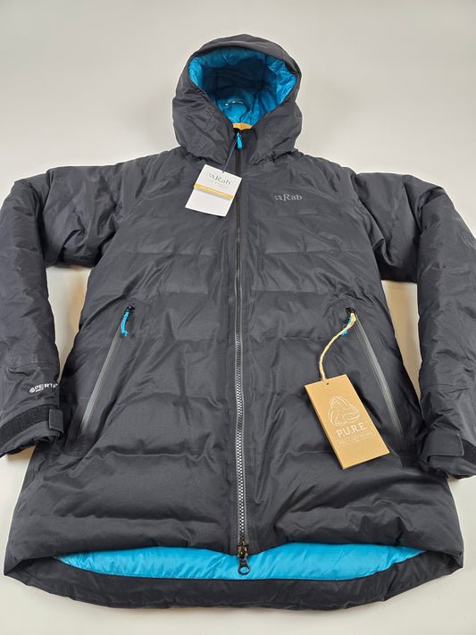 Rab Valiance Jacket Black Aquamarine Wmns 10