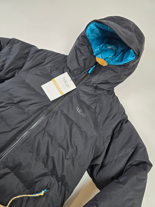 Rab Valiance Jacket Black Aquamarine Wmns 10