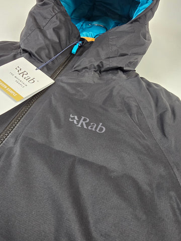 Rab Valiance Jacket Black Aquamarine Wmns 10