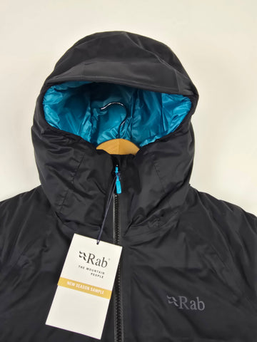 Rab Valiance Jacket Black Aquamarine Wmns 10