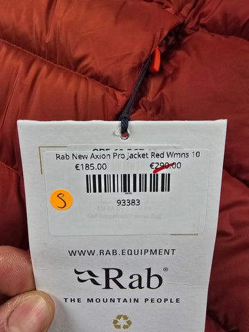 Rab New Axion Pro Jacket Red Wmns 10
