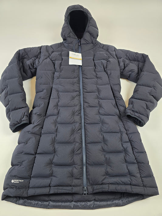 Rab Stretch Down Parka Black Wmns 10