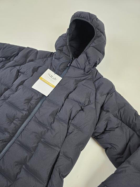 Rab Stretch Down Parka Black Wmns 10