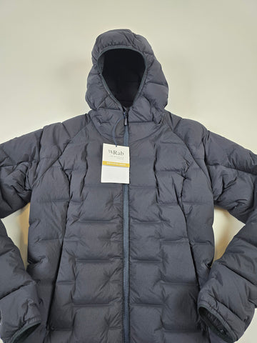 Rab Stretch Down Parka Black Wmns 10