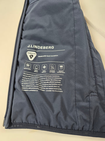 J.Lindeberg Holma Quilt Hybrid Vest Bleu Wmns S