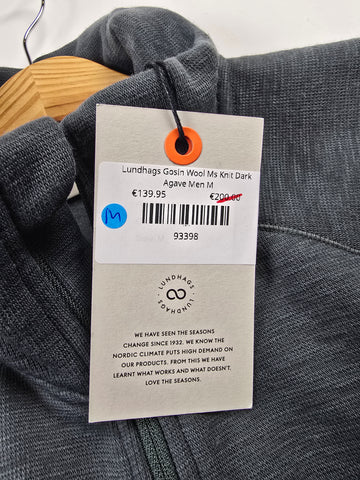 Lundhags Gosin Wool Ms Knit Dark Agave Men M